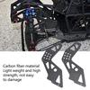2Pcs Chassis Side Panels Black Strong Protection Lightweight Carbon Fiber for Losi 1:8 LMT 4WD Solid Axle RC Off Road Vehicles