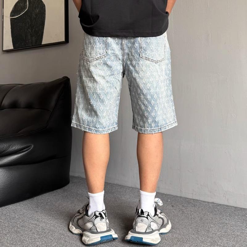 Trendige Herren-Shorts im amerikanischen Stil, locker, gerade, lässig, mittellang, für den Sommer