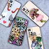 Dandys World Süße Handyhülle Für Samsung S10,S21,FE,S21 ,Note 20,10 S25,S24,S23,Ultra,S9,S22,Plus Weiche Schale Funda