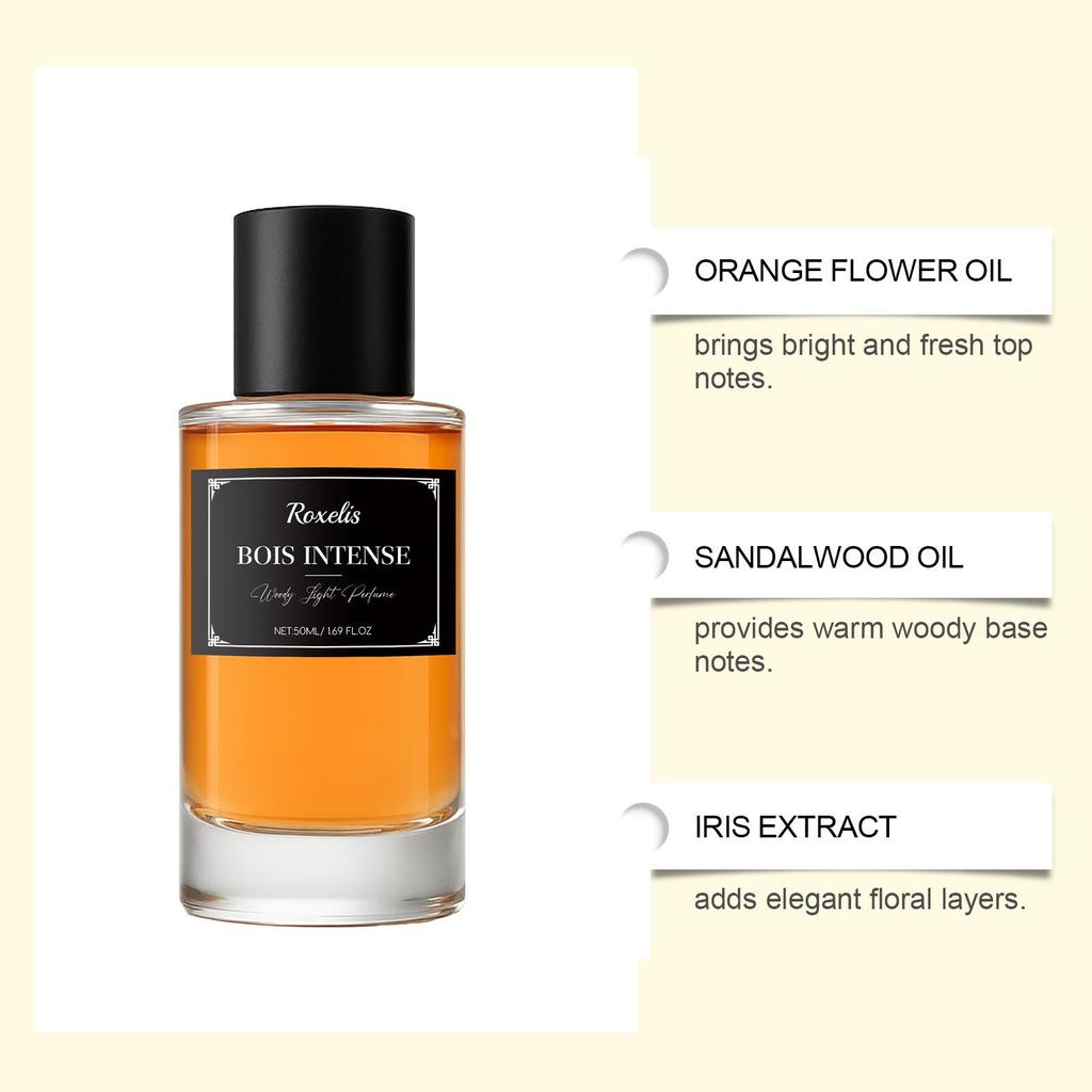 Woody Mint Eau de Toilette: Fresh, Elegant Floral-Wood Scent for Personal Charm