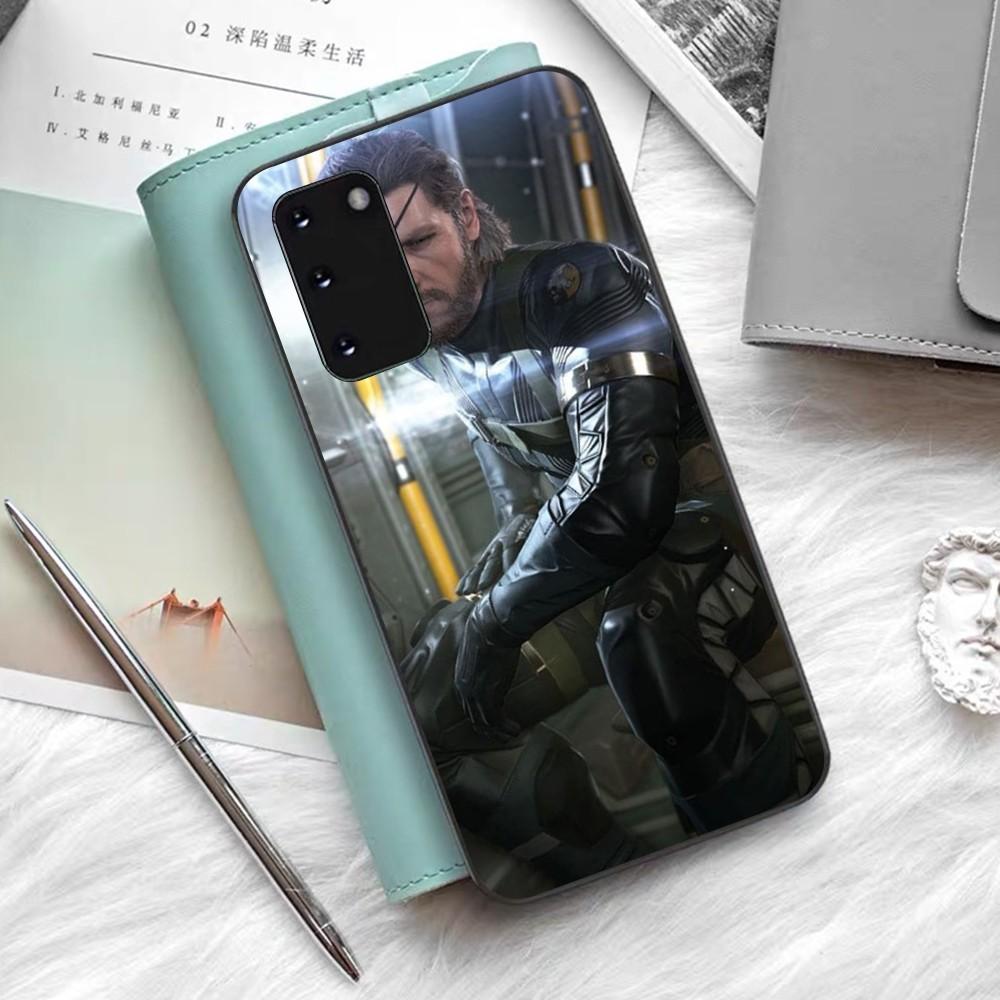M-Metal Gear S-Solid Game Phone Case Silicone PC+TPU For Samsung S10 20 30 22 23 24 Plus Lite Ultra Cover