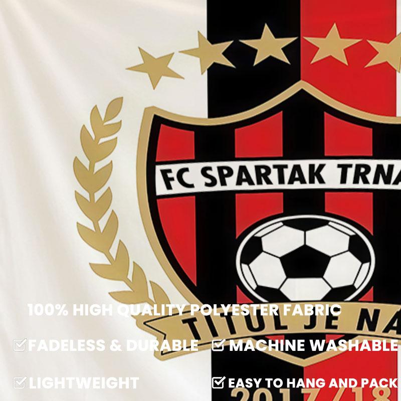 FC Spartak Trnava Wall Tapestry Aesthetic Wall Hanging Printed Fabric Blanket Decorative Tapestries for Bedroom Living Room Home Decor