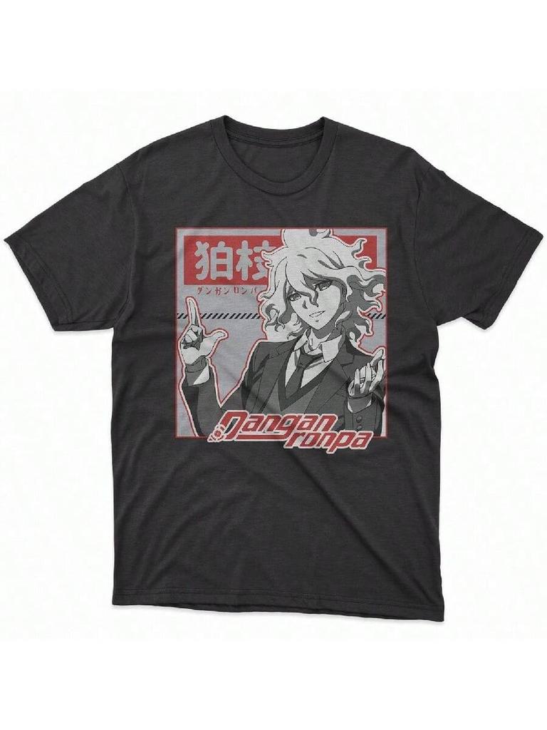 Koszulka Nagito Komaeda, Unikalny Design, Koszulka Anime, Gra Wideo, Japońska Koszulka Dres Krótki Rękaw T-shirt 1