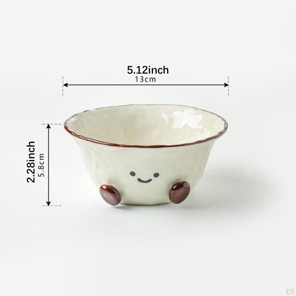 Ceramic Bowl for Salad And Yogurt, Compact Mug Coffee Snacks