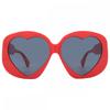 MoSchino Grey Irregular LadieS SunglaSSeS MoS152 S 0c9a Ir 61 Multi