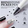 Ergonomic Grip For Diamond Art Wax Pen 2025 Refillable Design, White For Nail DIY Crafting