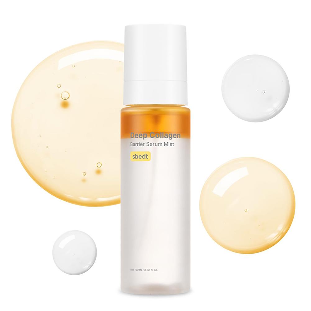 Koreanisches Sbect Hautpflege-Set - Tiefe Kollagen-Seidenpeptid-Ampulle, Serum, Mist, Retinol-Kapselcreme, PDRN-Ampulle, Aufhellend