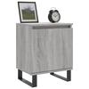 VidaXL Tables de chevet 2 pcs sonoma gris 40x30x50cm bois d'ingénierie 826857