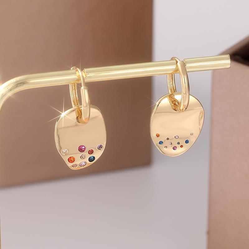 Urban Summer Nights Sapphire Mini Earrings -Ladies' Engagement Wedding Earrings Are Noble and Elegant Gifts for Her