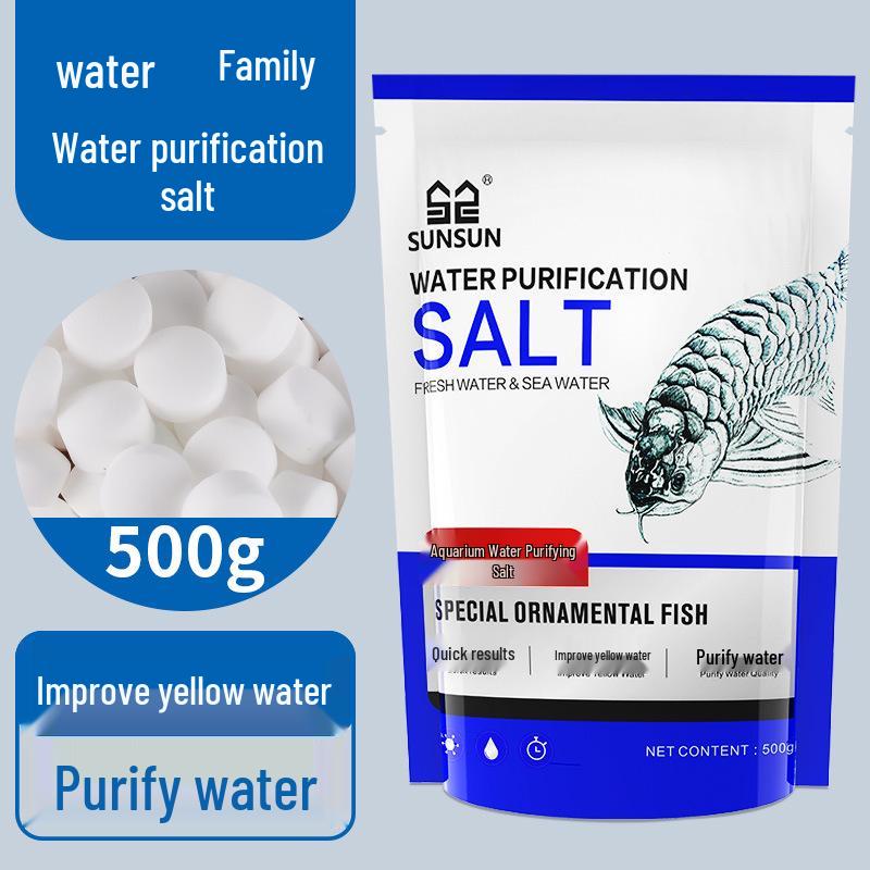 Tropical Fish Yellow Powder Aquarium Salt