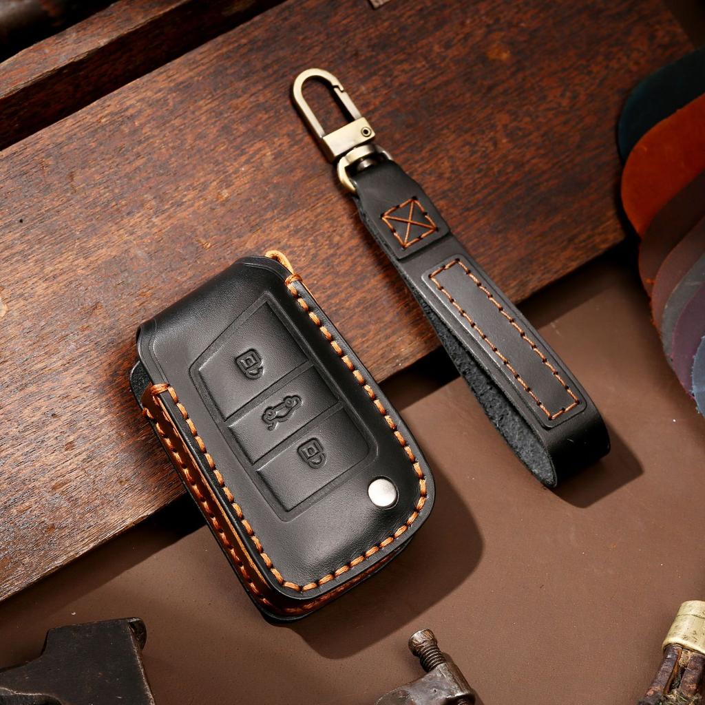 Key Case Suitable for Volkswagen Key Case Langyi Tiguan Passat Golf Car Key Case