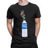 Pocari Sweat Bottle Flower Vase Funny 100% Cotton T-Shirt Pocari Sweat Tees Tops For Men