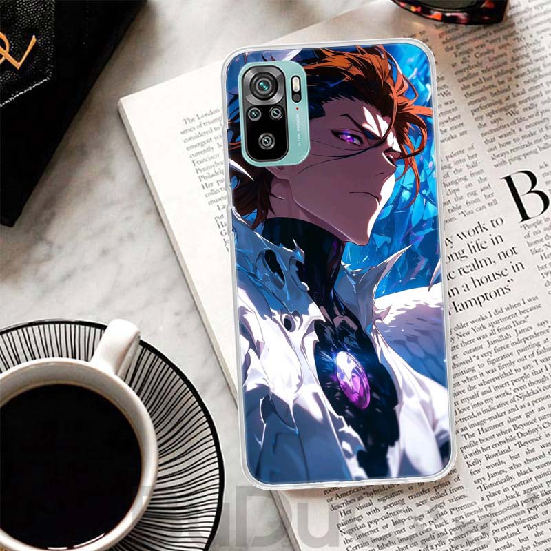 Aizen Sousuke Bleach Cover For Xiaomi Redmi Note 14 13 12S 12 11 Pro Plus Phone Case 11S 10S 10 11E 11T + 9S 9 Print Coque
