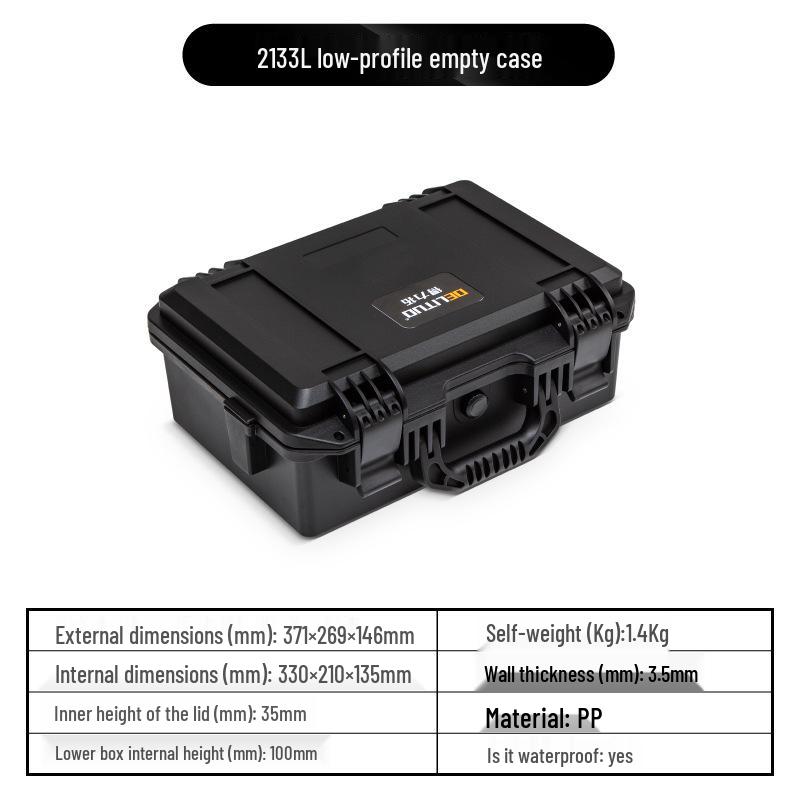 קופסת הגנה מפלסטיק עמידה למים ועמידה בפני זעזועים למצלמה וציוד