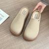Fashion Nice Winter Women Slippers Ladies Slip on Platform Waterproof Slipper Female Outdoor Nice Shoes Woman Candy Color Shoe