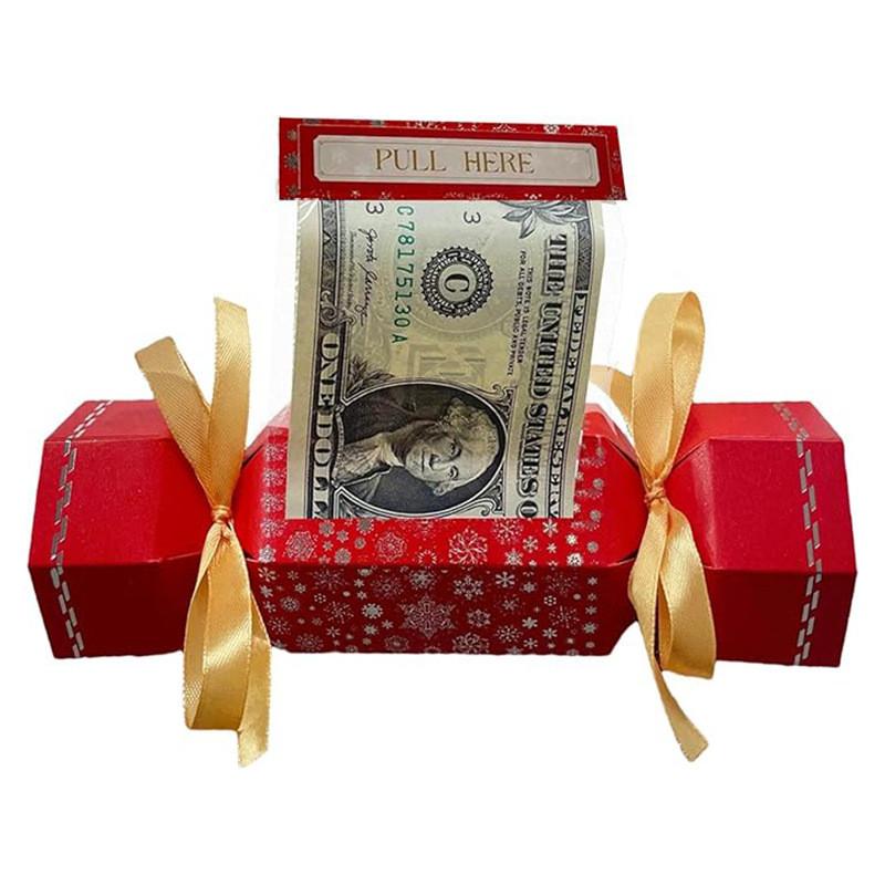 Creative Christmas Surprise Money Bag Gift Box Perfect For Cash And Candy Storage