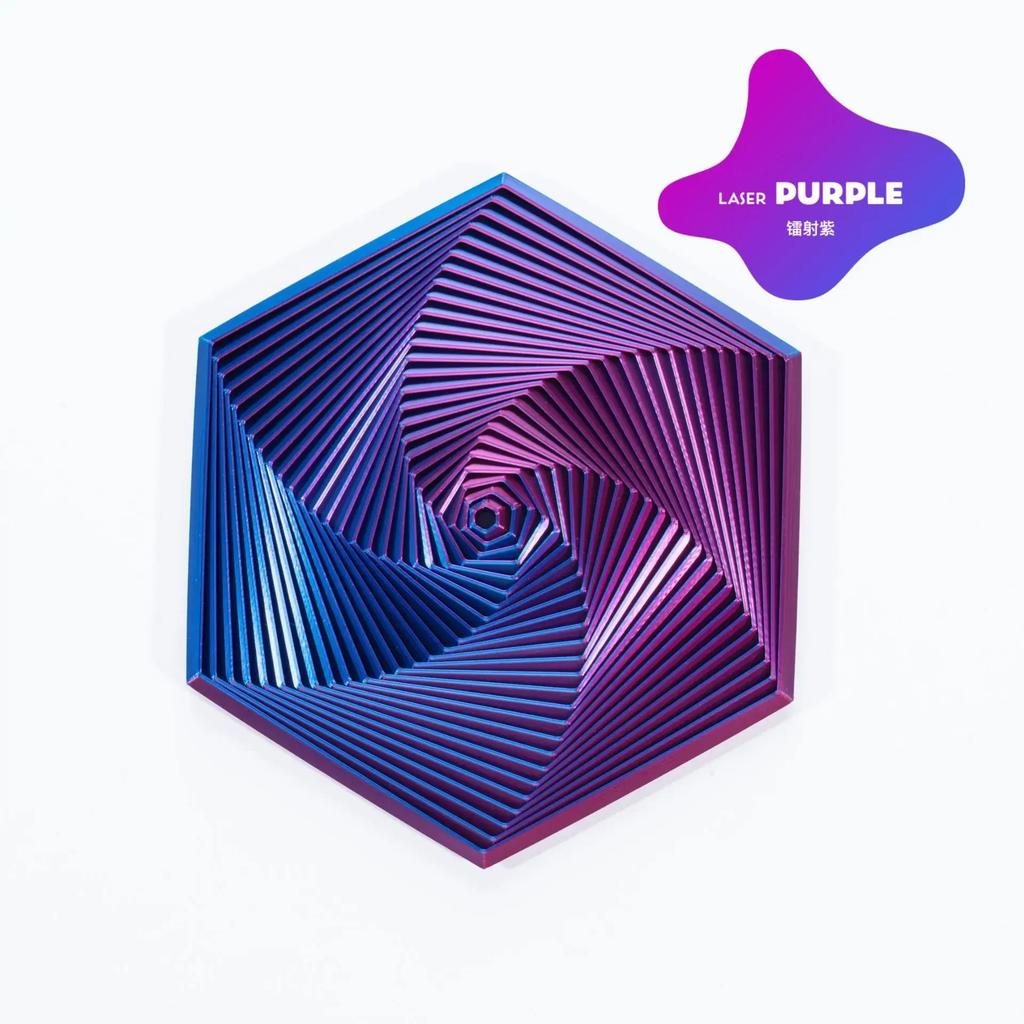 Anti-Anxiety Spiral 3D Fractal Hexagon Toy Pocket Size Stress Relief for Adult Home Decor Premium Gift Luxury Home Decor