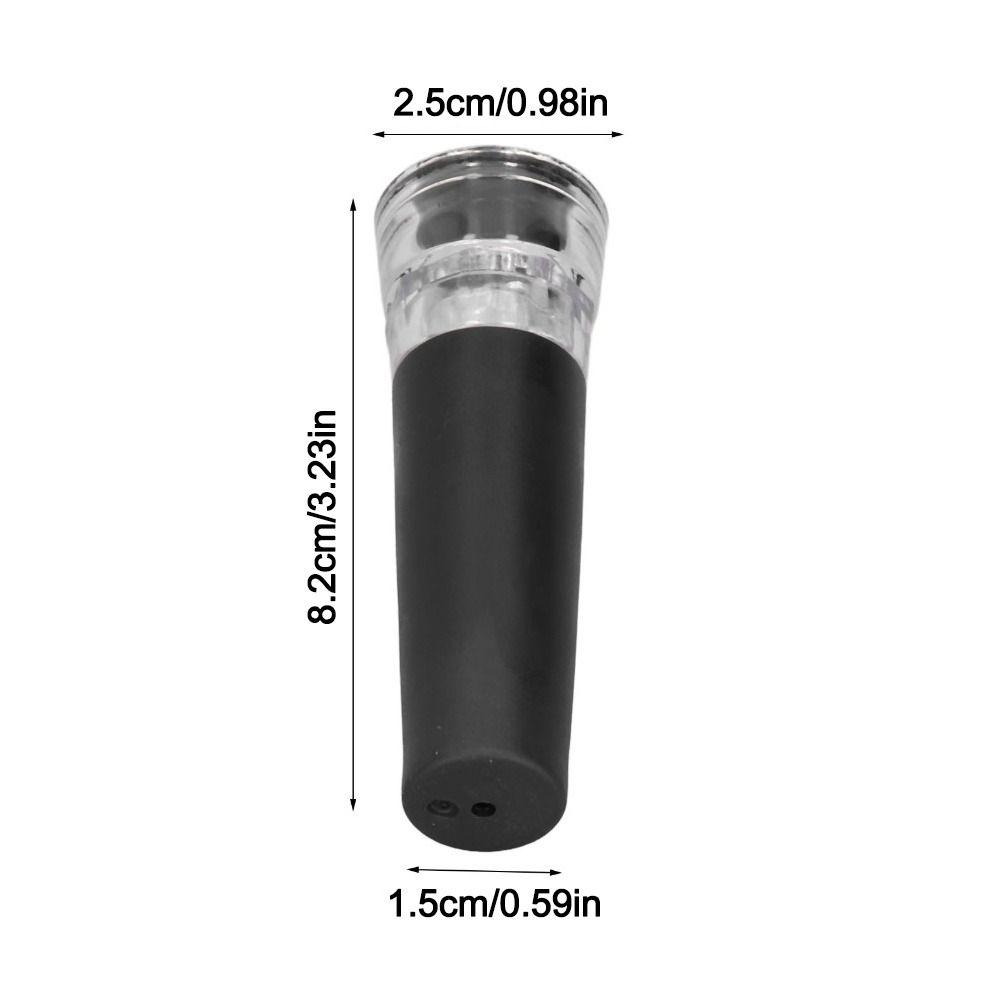4pcs Silicone Vacuum Wine Stopper Airtight Reusable Wine Preserver Leakproof Vacuum Suction Pump Wine Stoppers Vacuum
