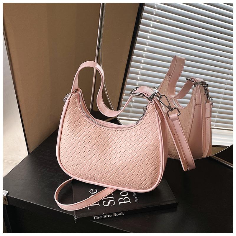 Modische tragbare Umhängetasche Neue Nische lässige Halbmondtasche Pendler zur Arbeit Trend Achseltasche Frauen