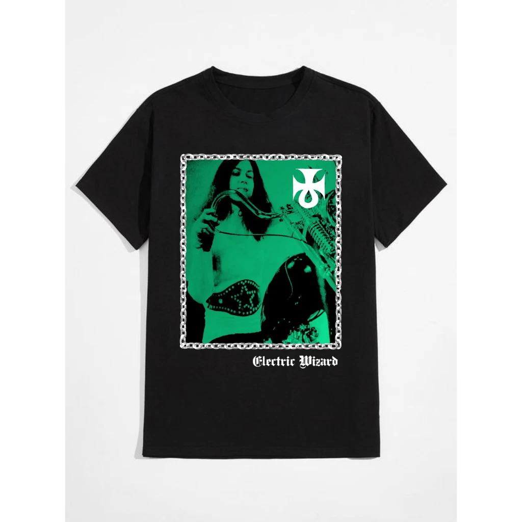 Electric Wizard 1995 Tour Rare Charcoal Unisex T-Shirt – Short Sleeve 4XL