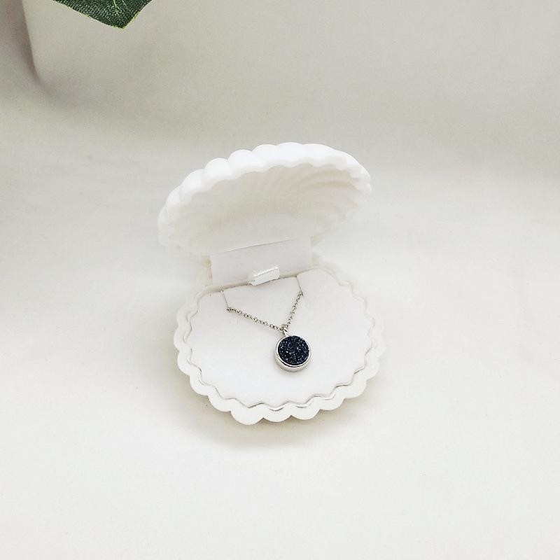 Velvet Cartoon Jewelry Box with Necklace, Earrings & Ring for Kids