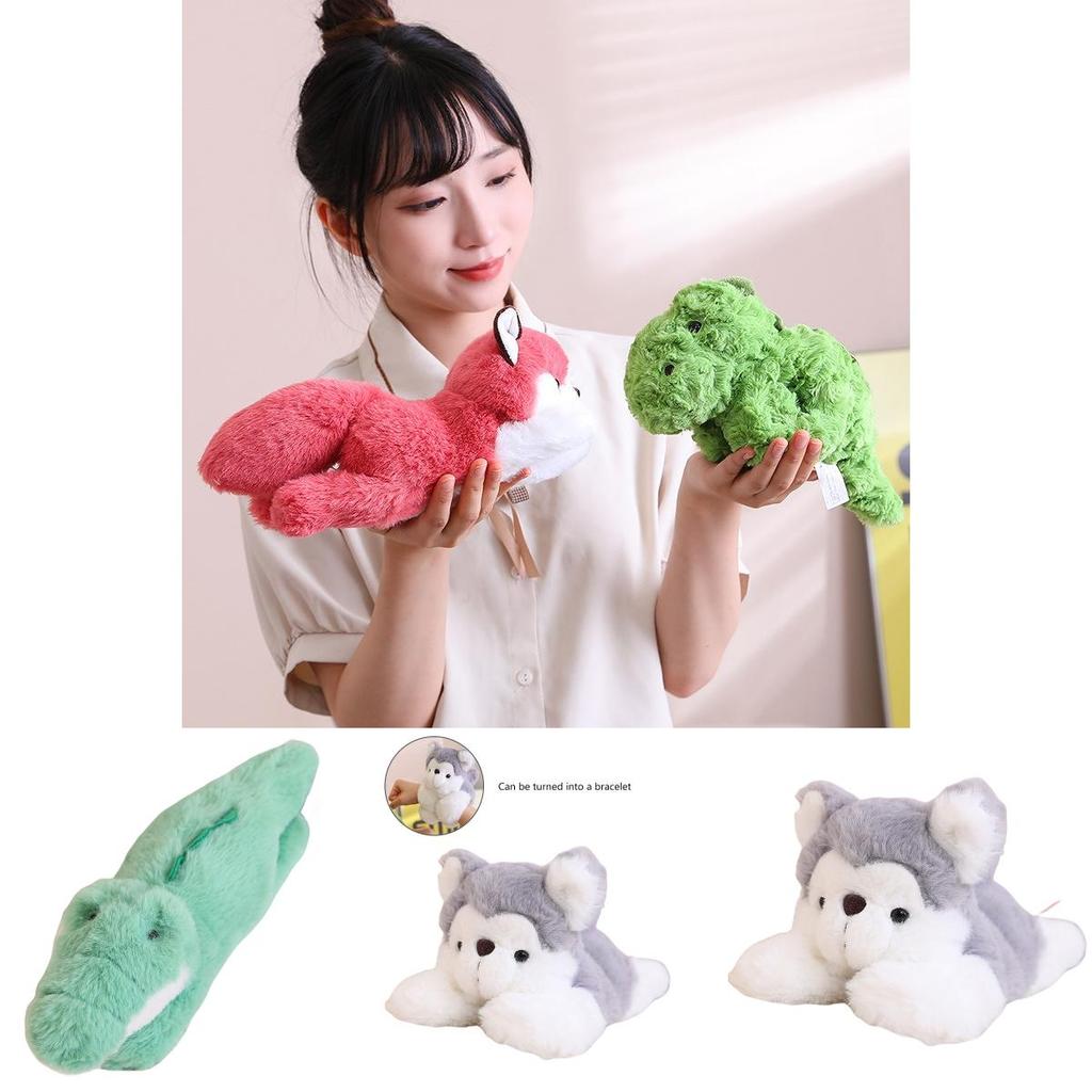 Soft And Fuzzy Panda Monkey Clap Bracelet Plush Toy Wristband For Children 78 Characters