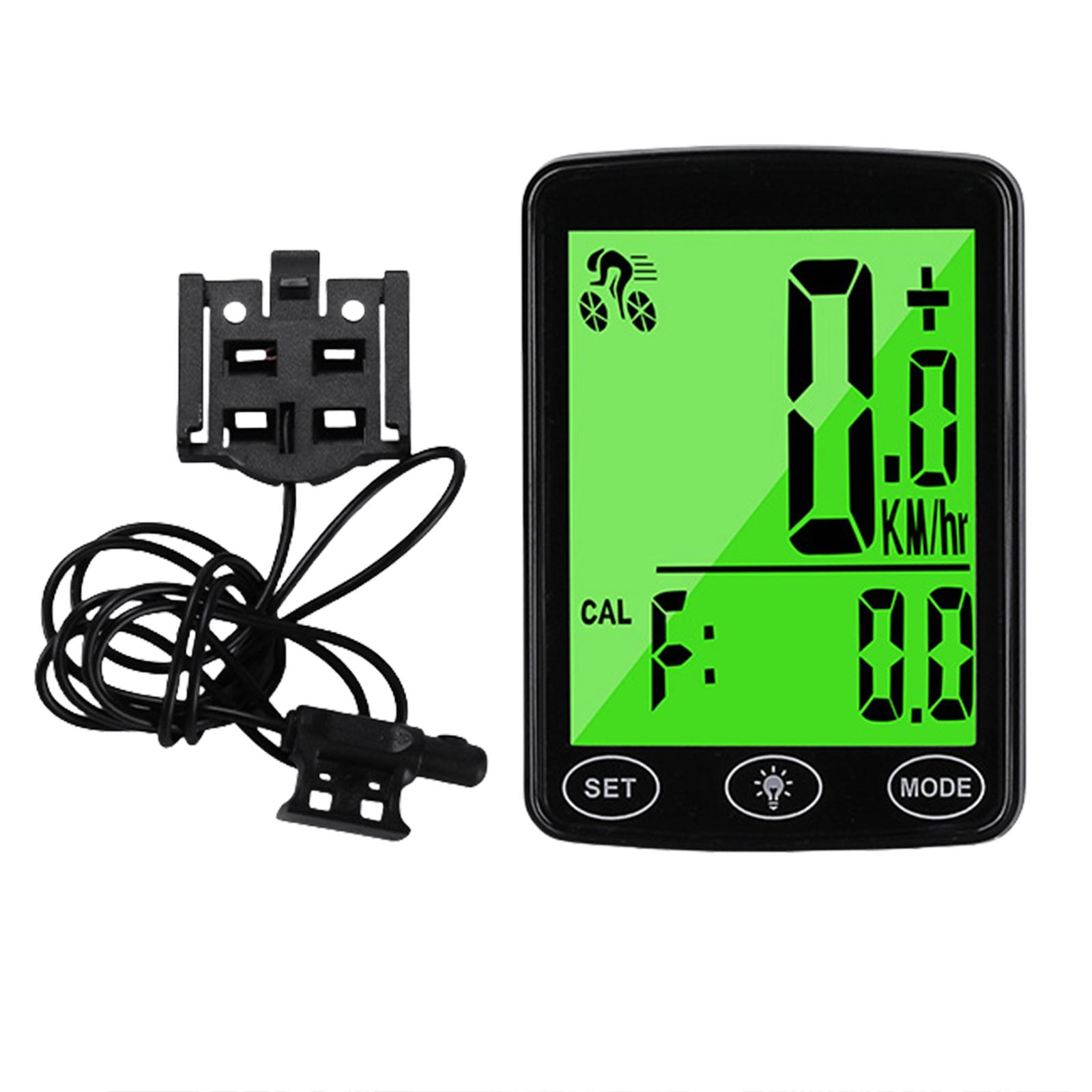Bicycles Speedometers Suit LED Bicycles Computer Night Backlights Cyclometer for Bike Bike Accessories