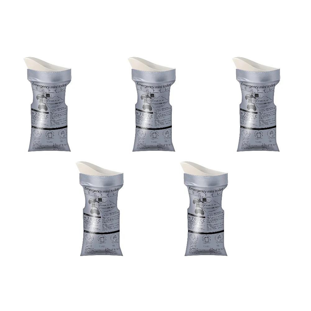 1-20Pcs Car Mini Toilet Urine Bag 700cc Outdoor Camping Emergency Urinate Bags for Women Men Travel Vomit Bag Portable Toilet