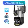 LS VISION 6MP Real 36X Optical Zoom WIFI Camera Outdoor Dual Lens PTZ Humanoid Detection Color Night Vision Surveillance IP Camera iCSee App
