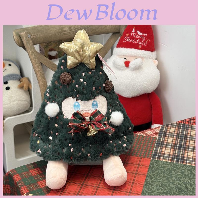 Christmas Santa Plush Toy With Long Pile For Holiday Decor Kids Gift
