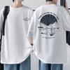 Large Cotton Men's Printed Short Sleeved T-shirt Summer Loose Pullover Harajuku My Body My Choice Printed Short Sleeved T-shirt