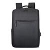 Schoolbag simple backpack usb charging men's computer bag, large capacity casual business laptop backpack