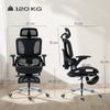 Ergonomic Office Chair, High Back Mesh Desk Chair, Black