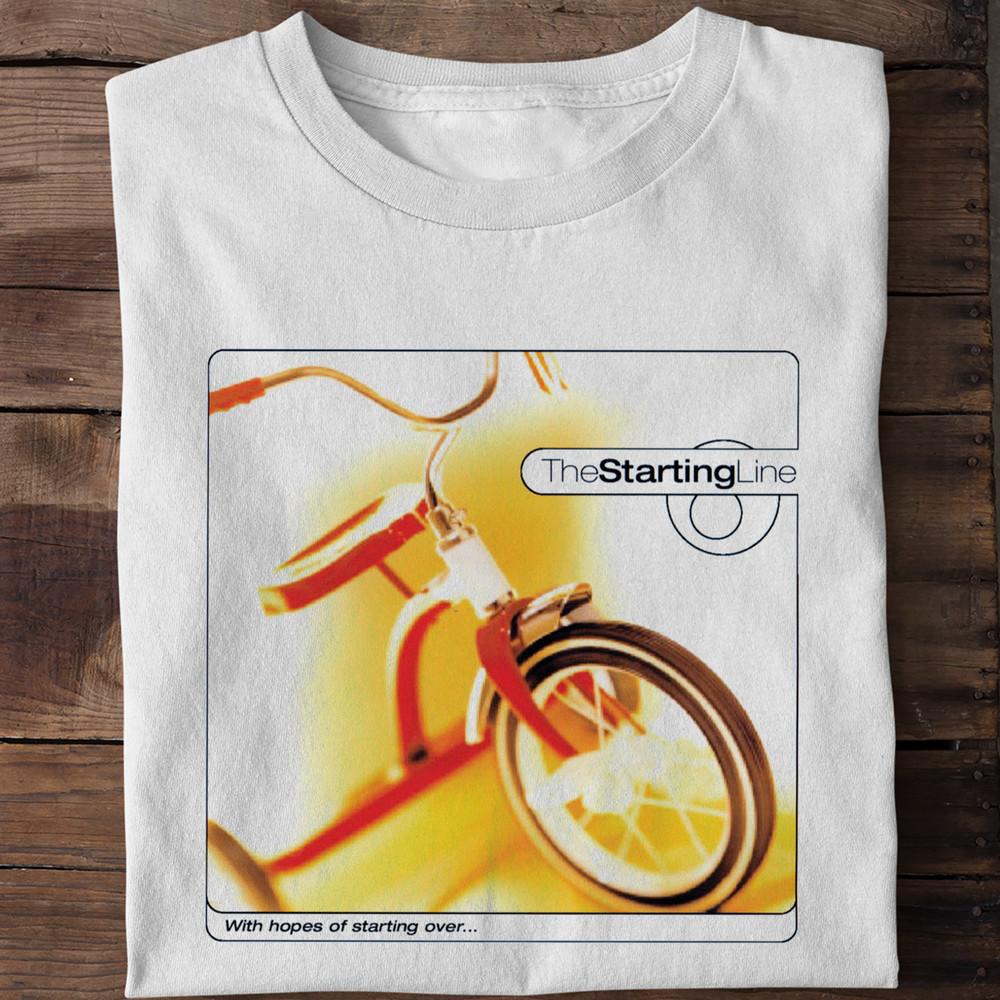 The Starting Line With Hopes Of Starting Over Album Band Tshirt QT1491 Unisex T-Shirt XXL
