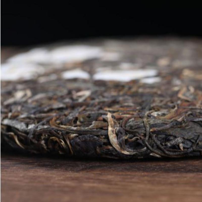 357g Menghai Pu'er Zralý Čaj Hualiangzhuzi Puerh Vařený Čaj Koláč Starý Pu-erh Čaj