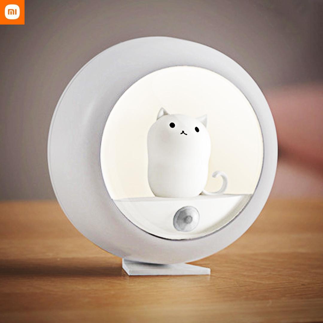 

Xiaomi 3Life милый ночник USB перезаряжаемый датчик человеческого тела ночник для спальни, лестницы, кухни
