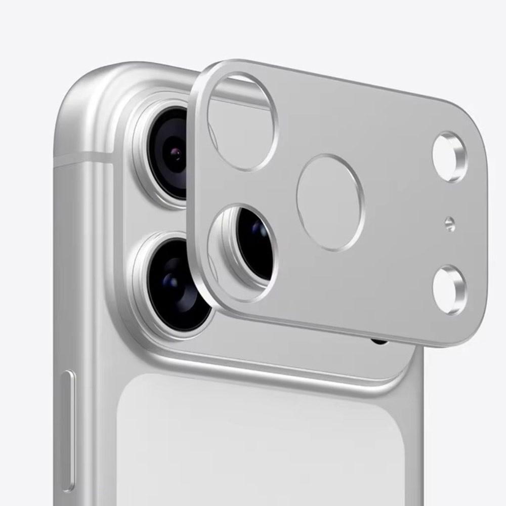 Aluminum Metal Lens Protector Full Cover Orange Camera Lens Cover Anti Scratch HD for iPhone 17Pro/17 Pro Max