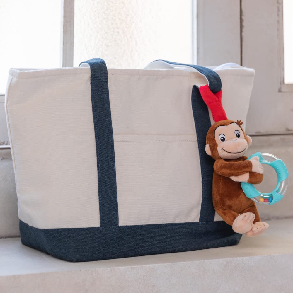 Nihon Ikuji Curious George Ring Rattle