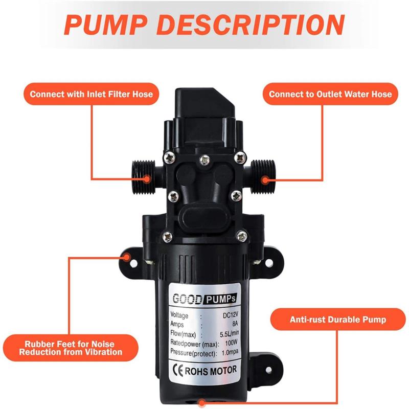 Buy Dc 12V Submersible Water Pump Low 