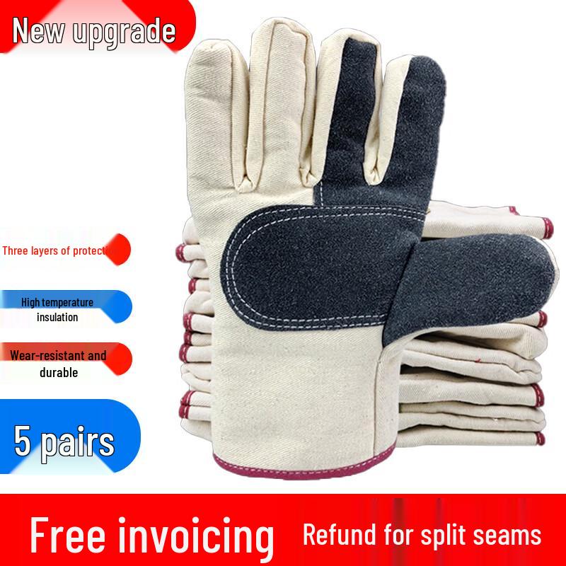 Yuzhuxun Thickened Canvas Work Gloves