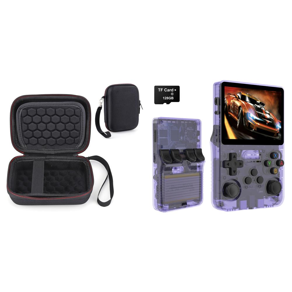 

Жесткий противоударный футляр для переноски Anbernic RG35XX/ RG353V/RG353VS (черный)