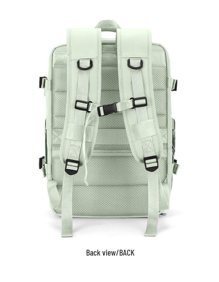 Men's Large Capacity Travel Backpack with Wet/Dry Separation, Cabin-Size Business Computer Backpack