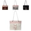 2024 New High-end Minimalist Design Shoulder Bag Women Color Block Retro Fashion Tote Bag