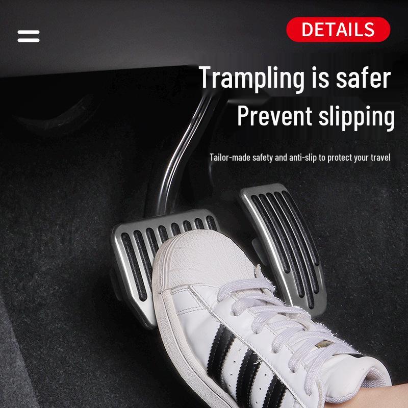 Non-slip Aluminum Alloy Brake & Accelerator Pedal for Tesla Model 3/Y