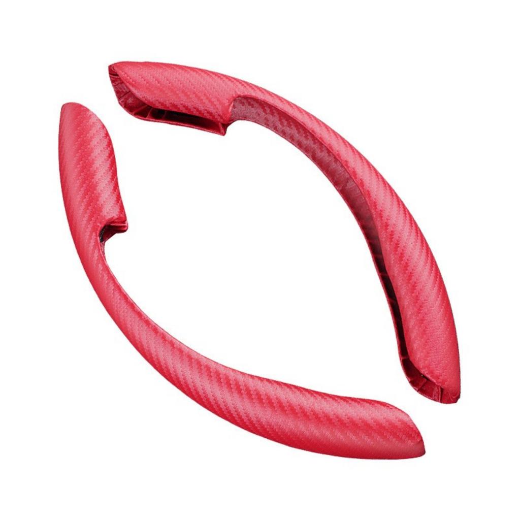 Ergonomic Car Steering Wheel Cover Protector Universal For Round And D Shape Wheels Provide Better Control And Style 2pcs
