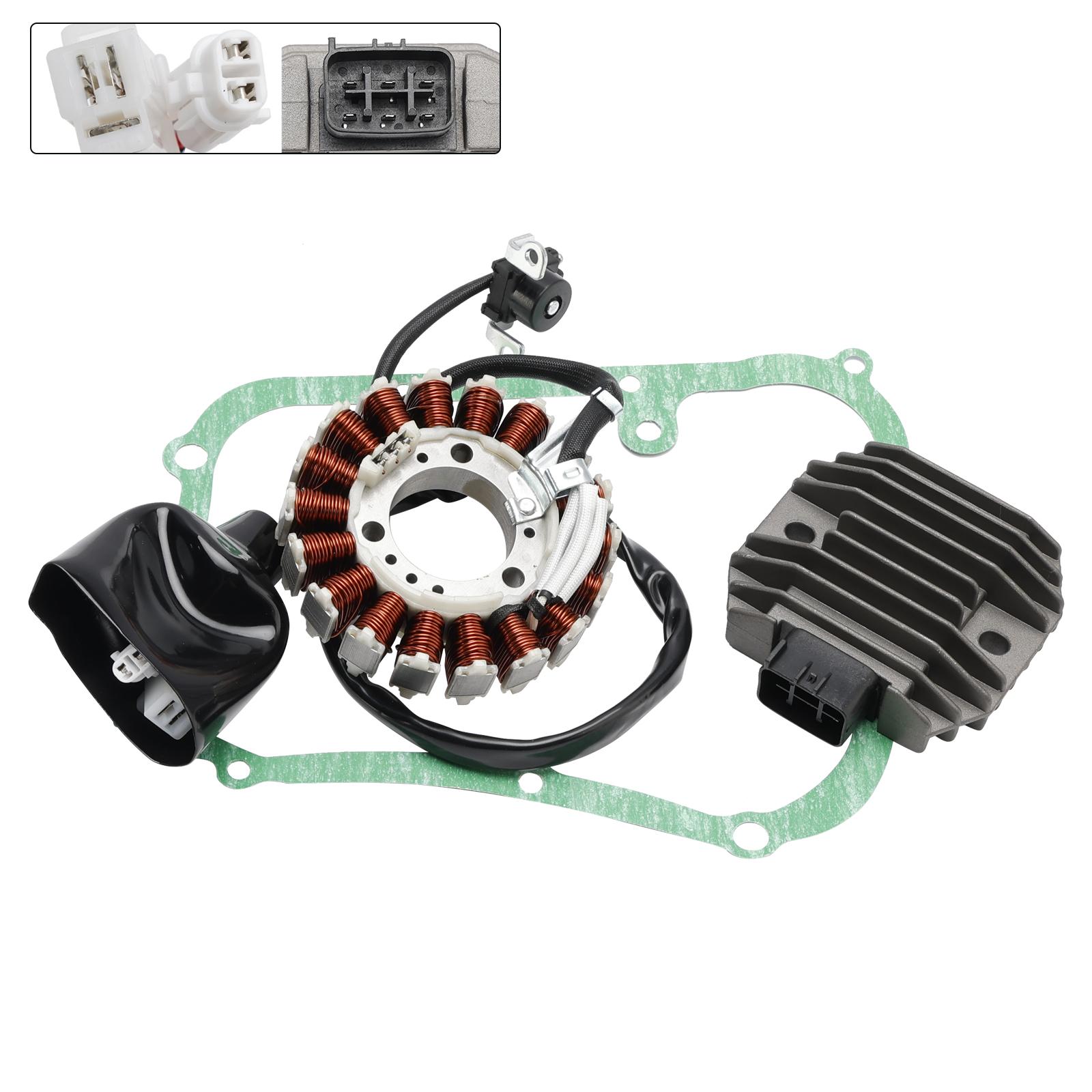 

18-Pole Stator Regulator Rectifier Gasket For Yamaha X-Max 250 X-City 250 07-16