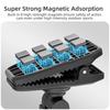 Magnetic Quick Release Backpack Alligator Clip Adjustable Angle Holder Mount for DJI Osmo Pocket 3 4 Portable Vlog Camera Shooting Accessory