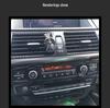 Compatible BMW X5/X6 E70/E71 Carbon Fiber Center Console Air Conditioning CD Panel Interior Modification Kit