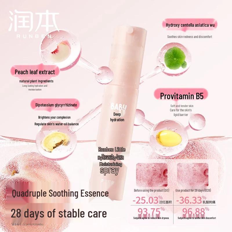 Runben Xiaotaoxi Portable Hydrating Face Mist