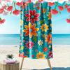 Colorful Floral Pattern Design Beach Towel Quick-drying for Travel Outdoor Sports Jogging Beach and Swimming